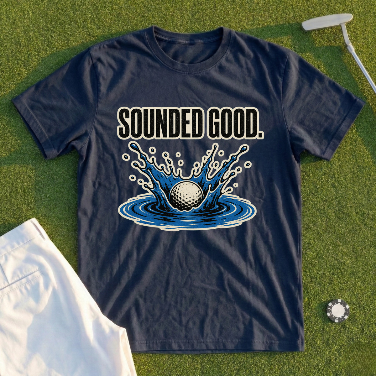 SOUNDED GOOD, Water Hazard Tee