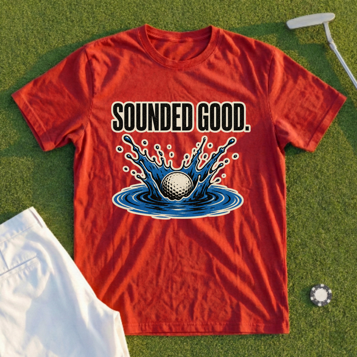 SOUNDED GOOD, Water Hazard Tee