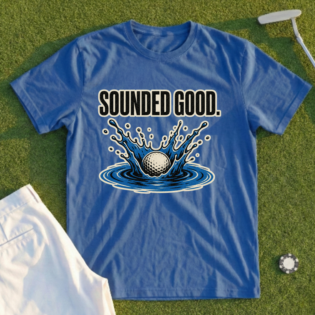 SOUNDED GOOD, Water Hazard Tee