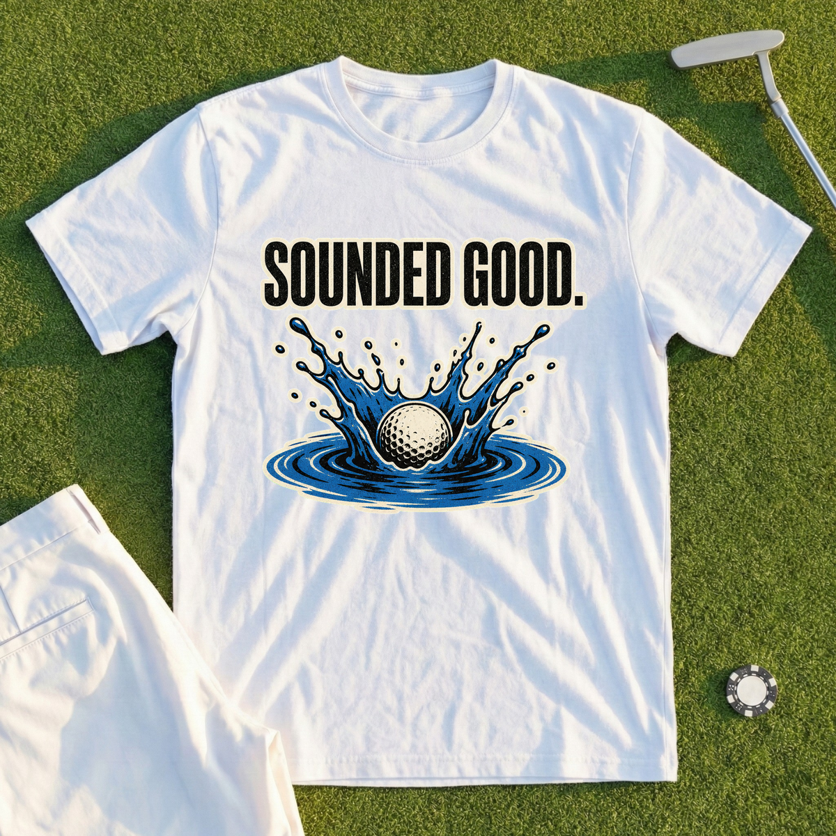 SOUNDED GOOD, Water Hazard Tee