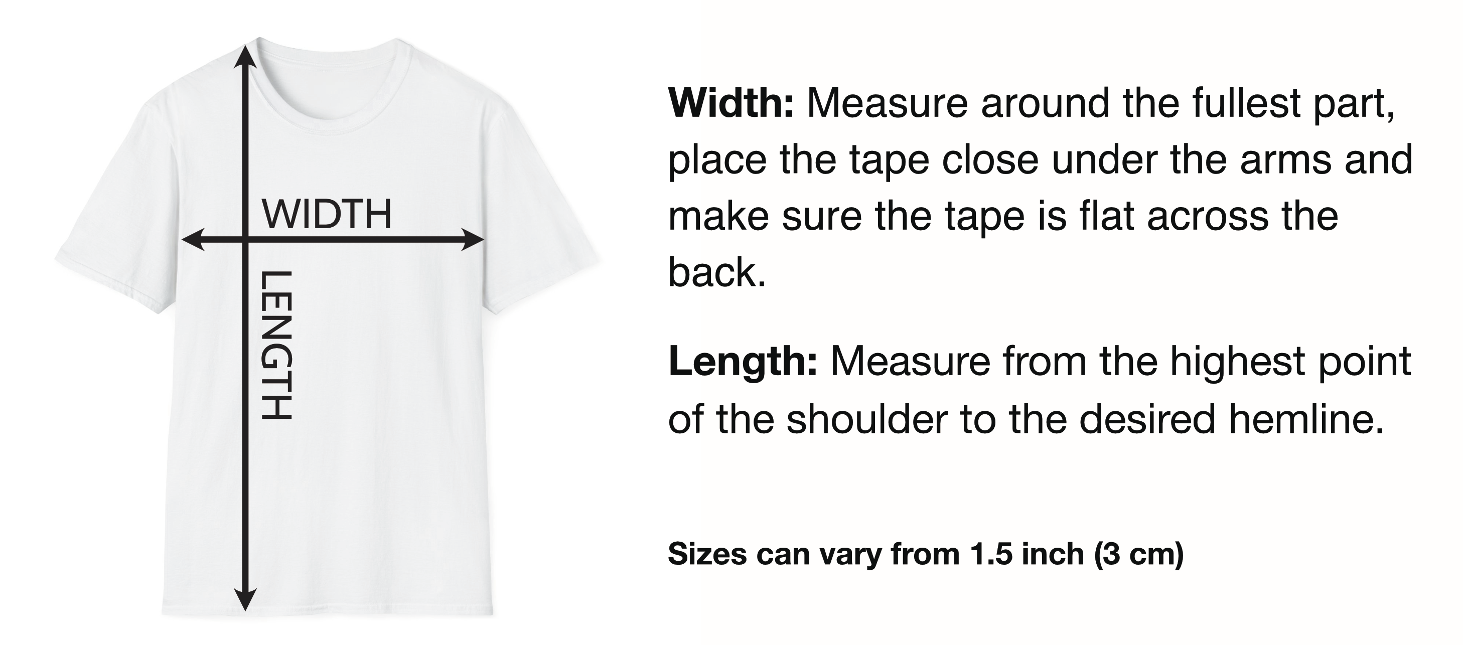 How to measure your shirt