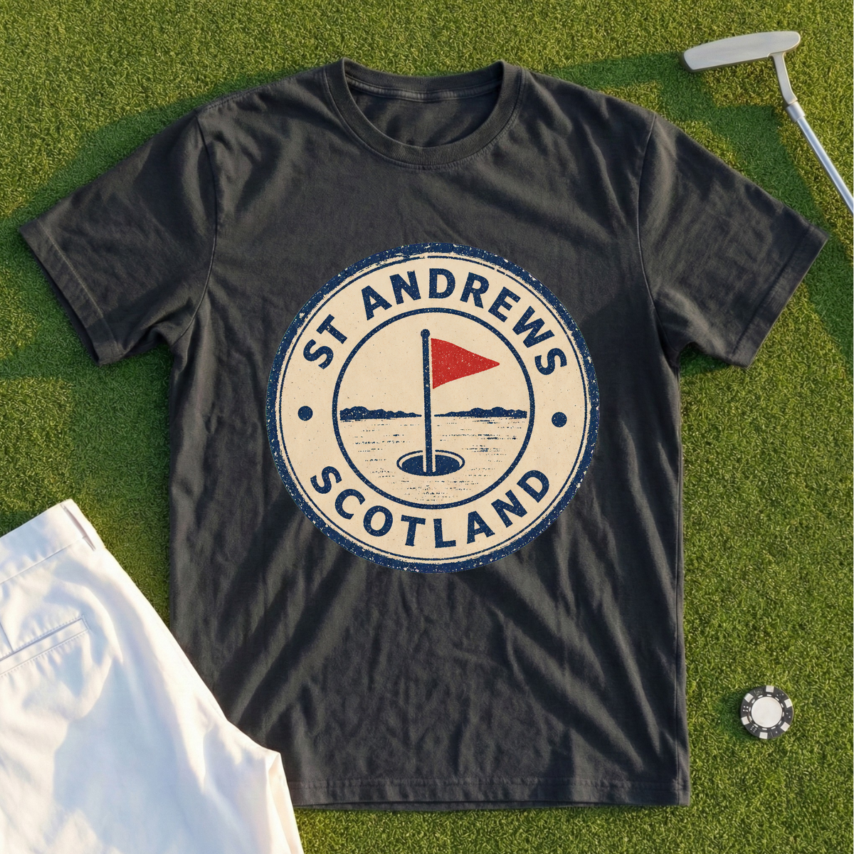 St Andrews, Passport Stamp Tee