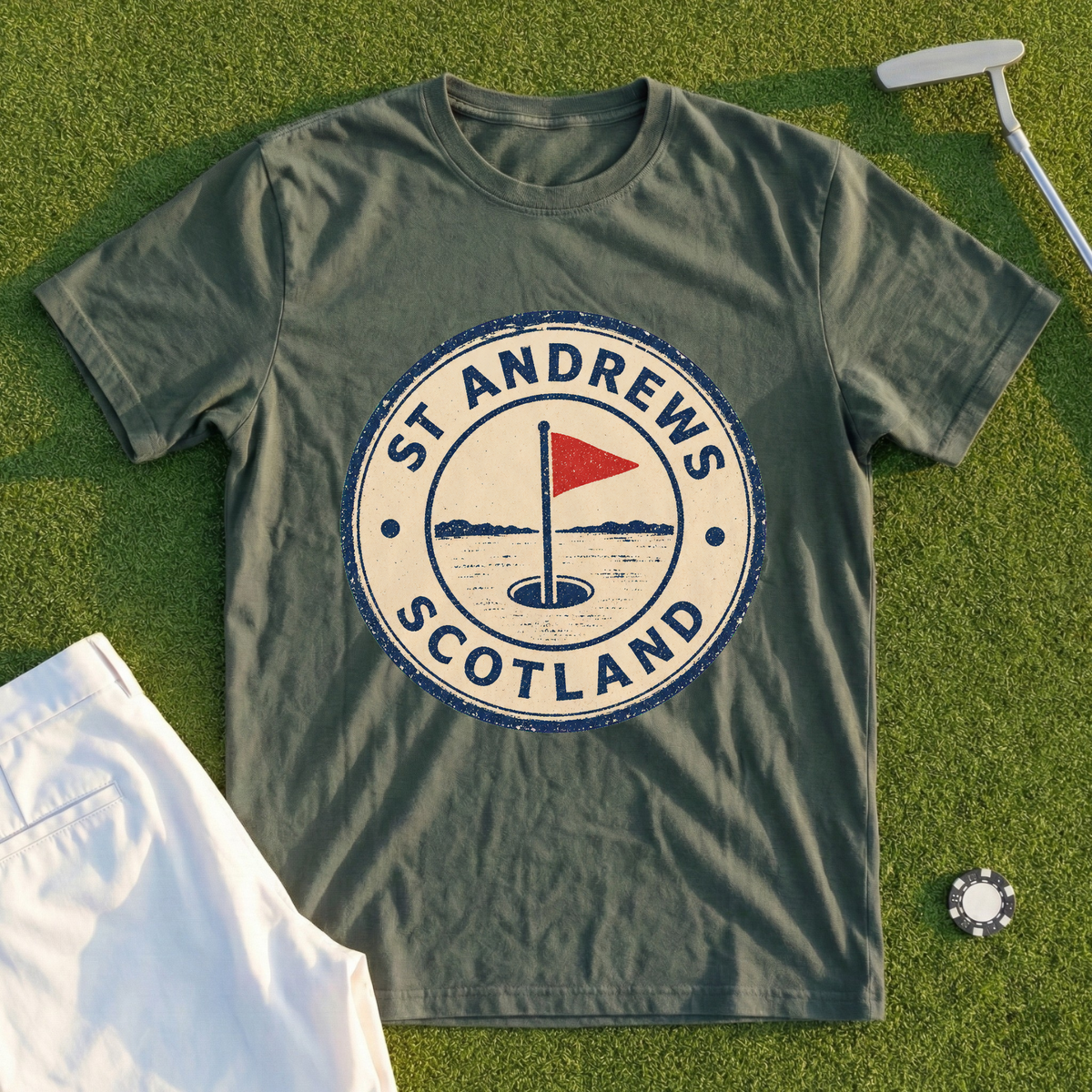 St Andrews, Passport Stamp Tee