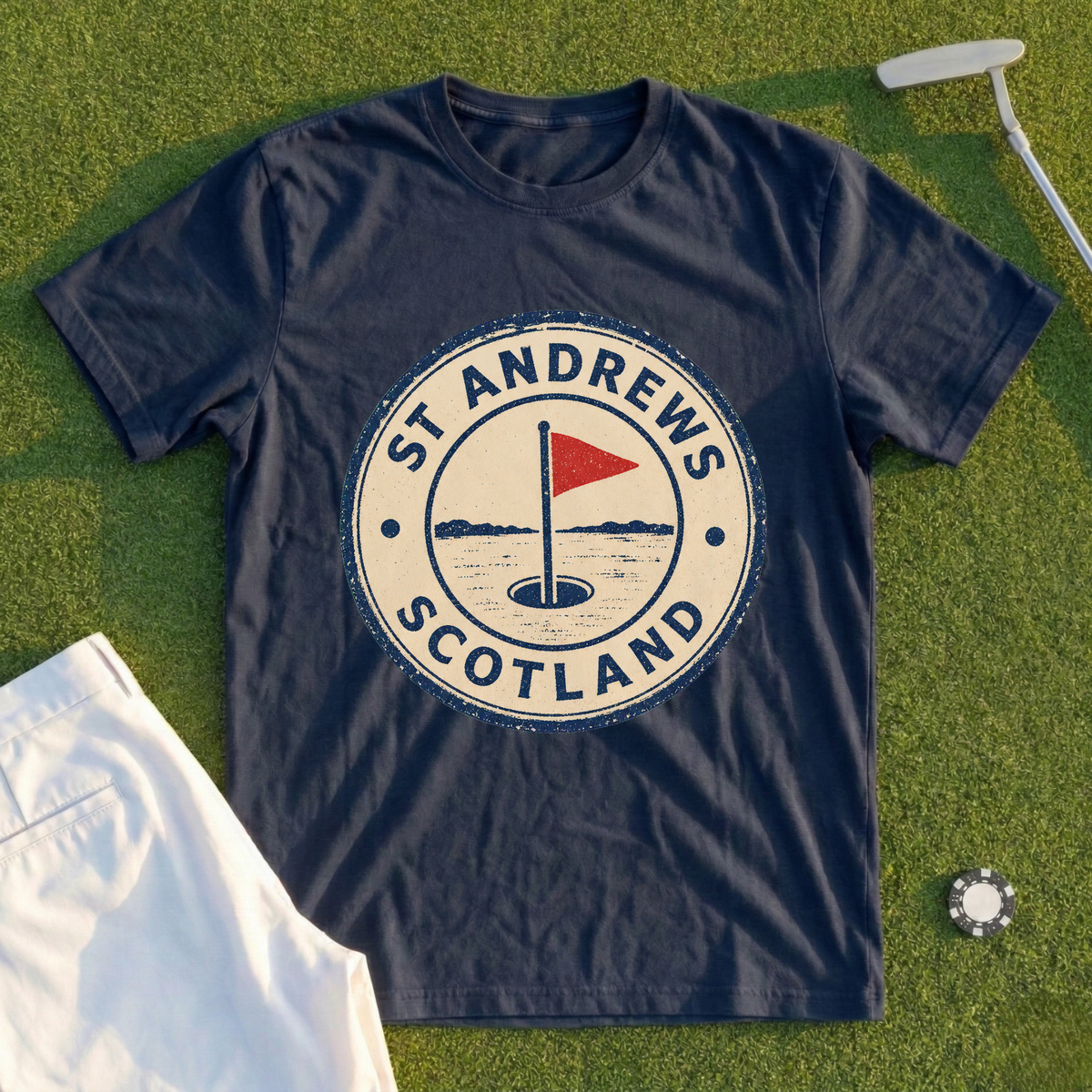 St Andrews, Passport Stamp Tee