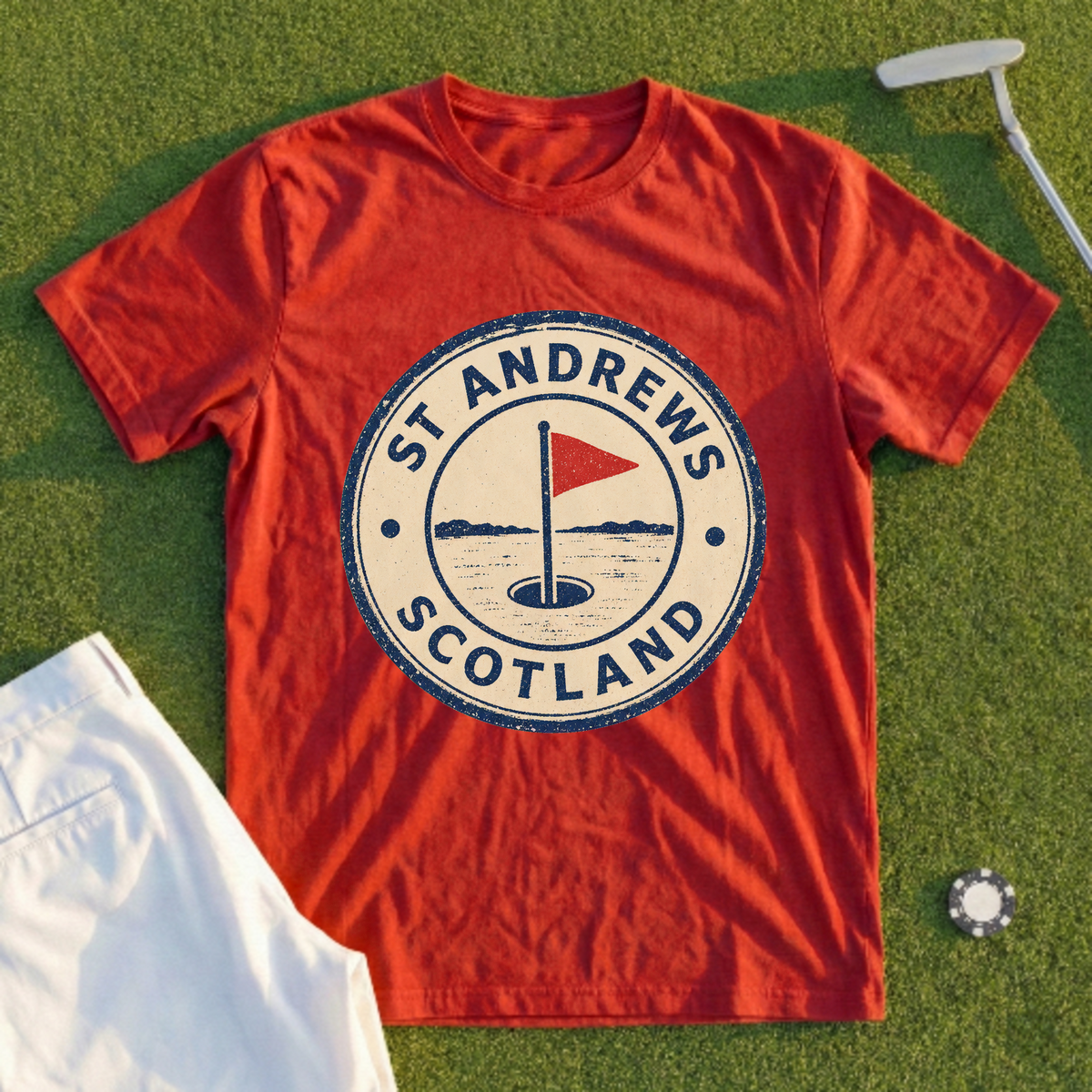 St Andrews, Passport Stamp Tee