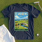 St Andrews Travel Poster Tee