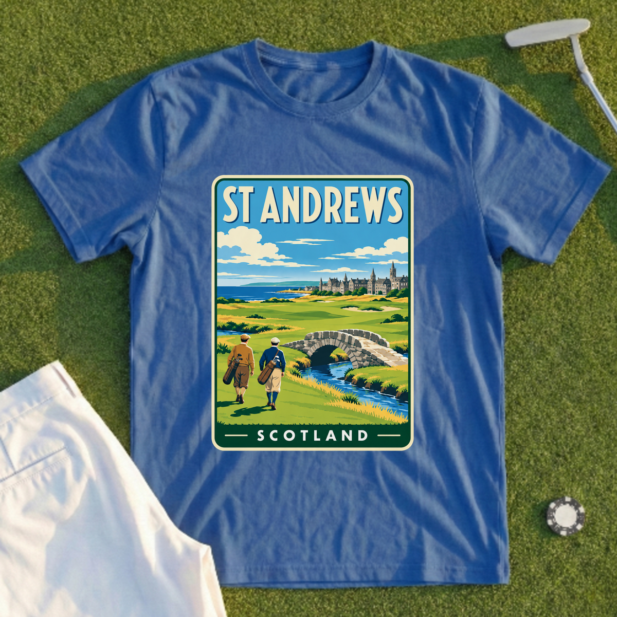 St Andrews Travel Poster Tee