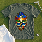 Stained Glass Skull Tee