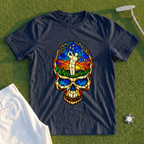 Stained Glass Skull Tee