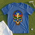 Stained Glass Skull Tee