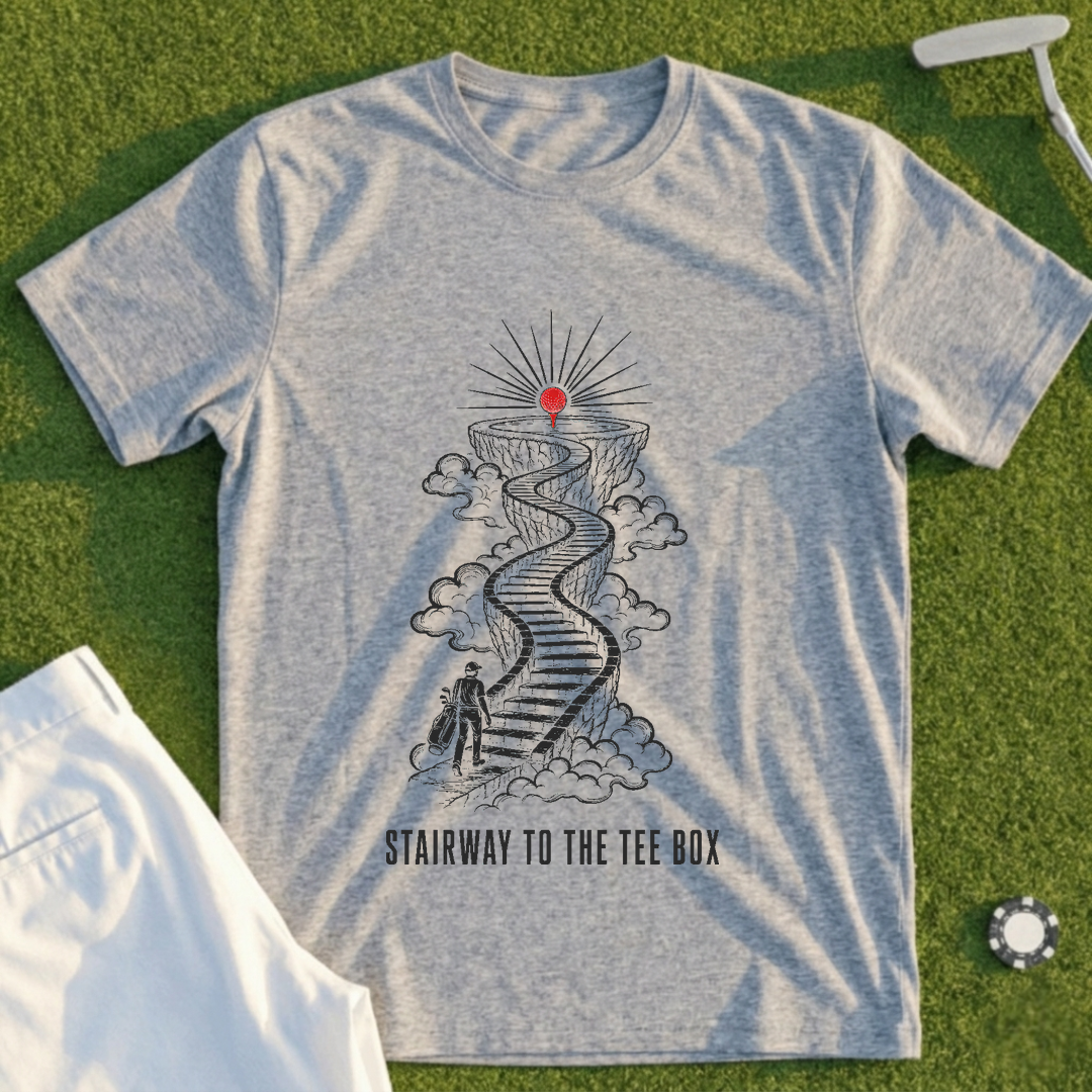Stairway To The Tee Box Tee