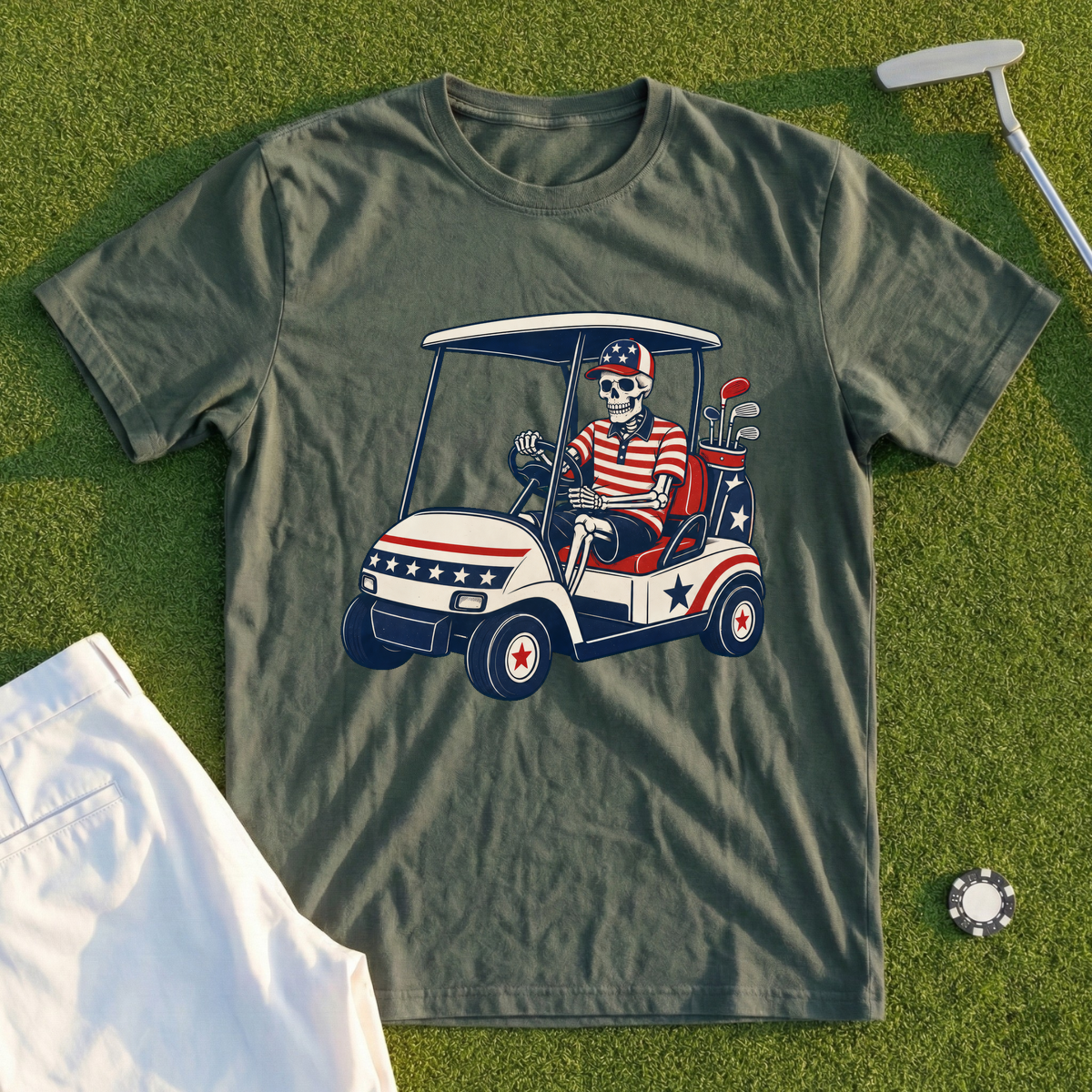 Star Spangled Cart Tee