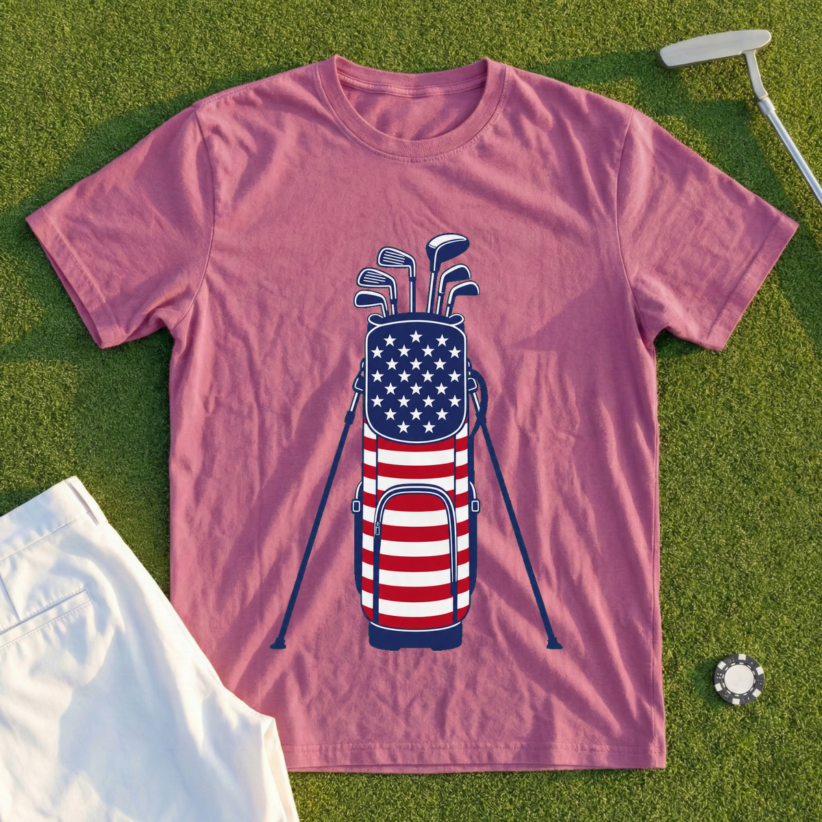 Stars And Stripes Carry Bag Tee