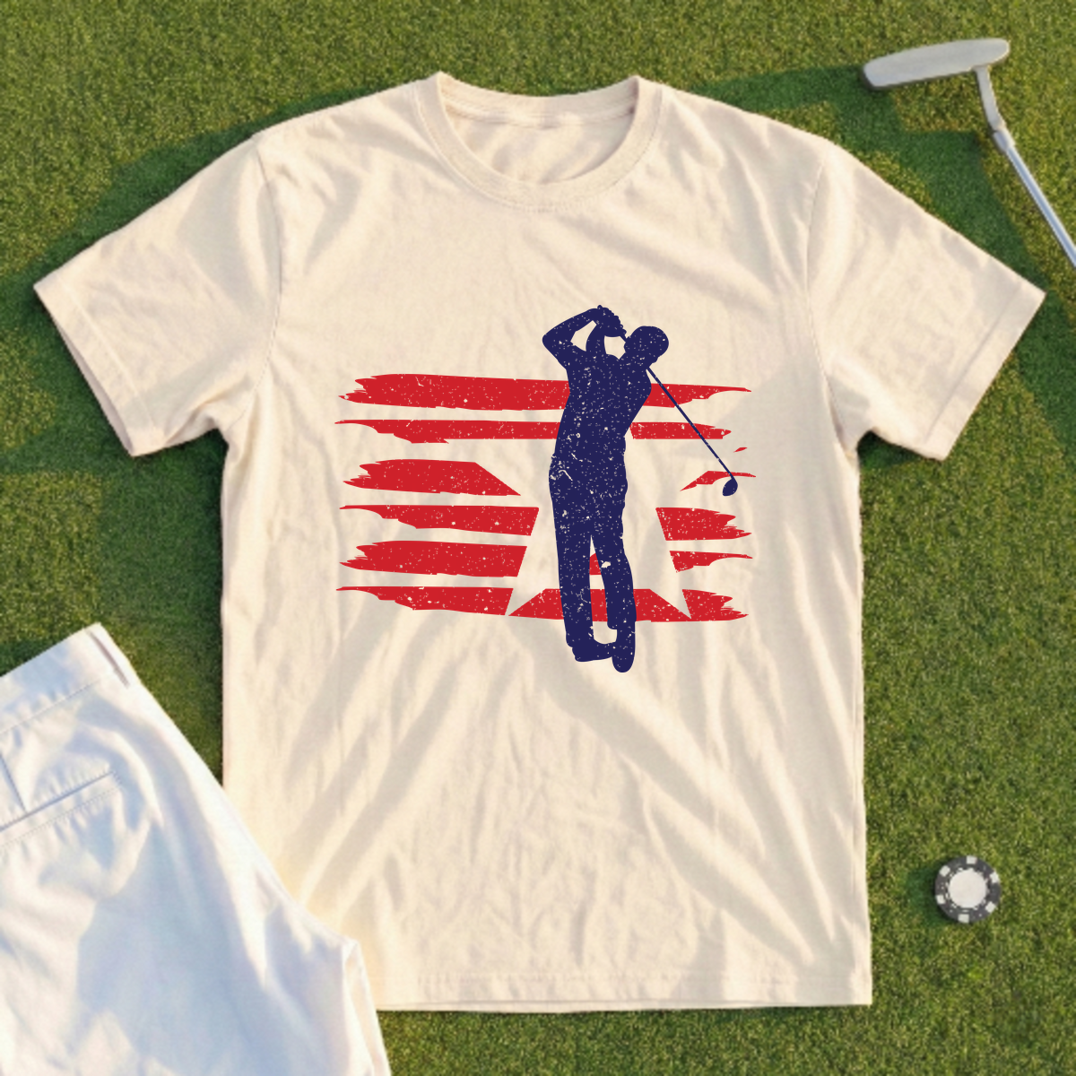 Stars and Stripes Swing Tee
