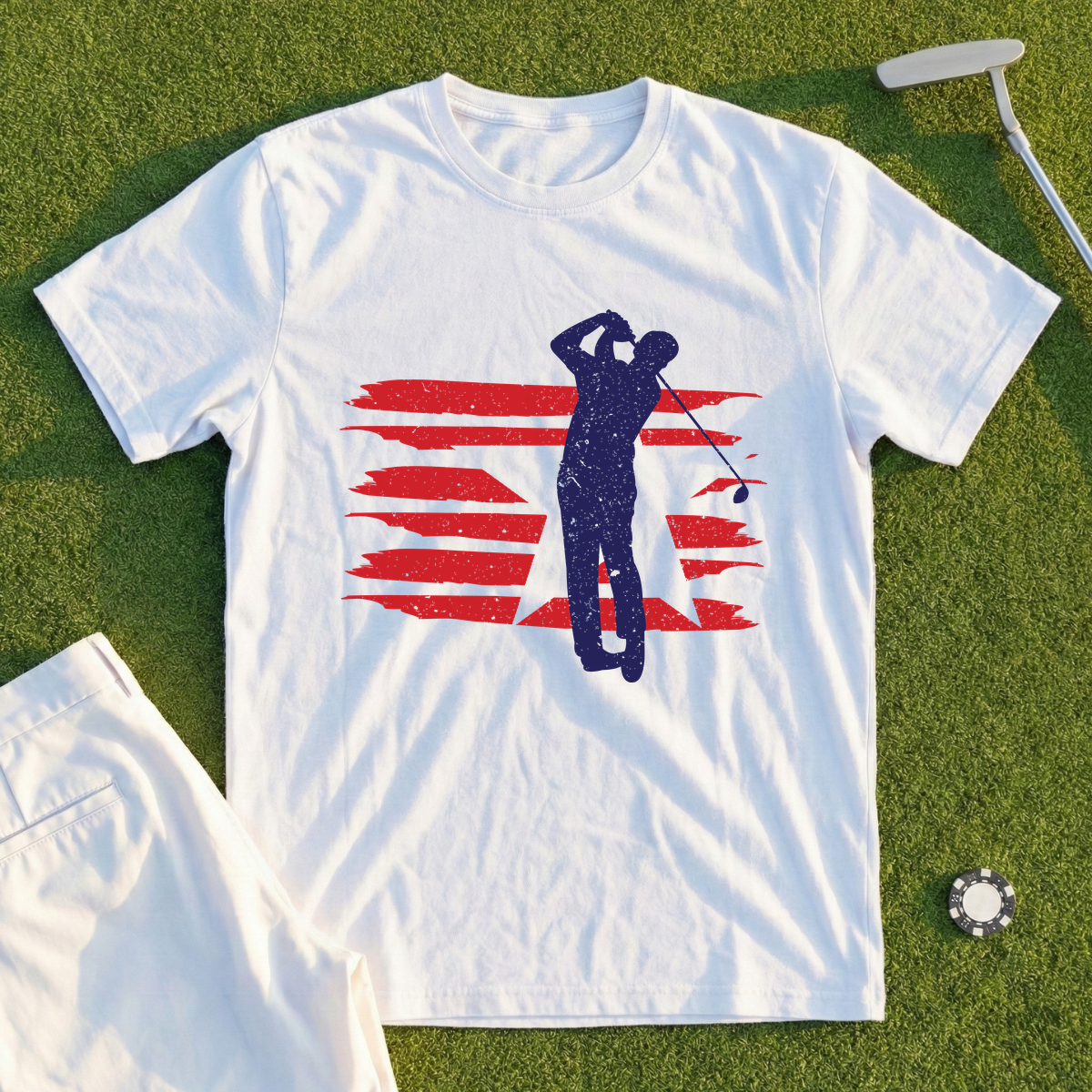 Stars and Stripes Swing Tee