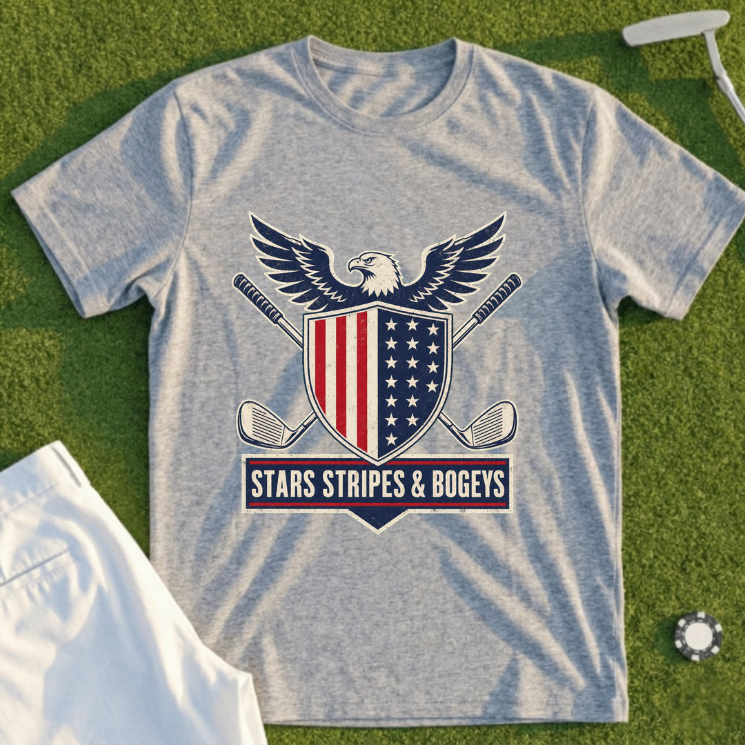 Stars Stripes And Bogeys Tee