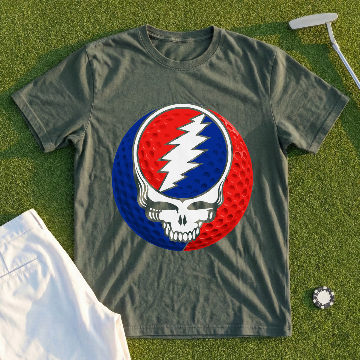 Steal Your Golf Face Tee