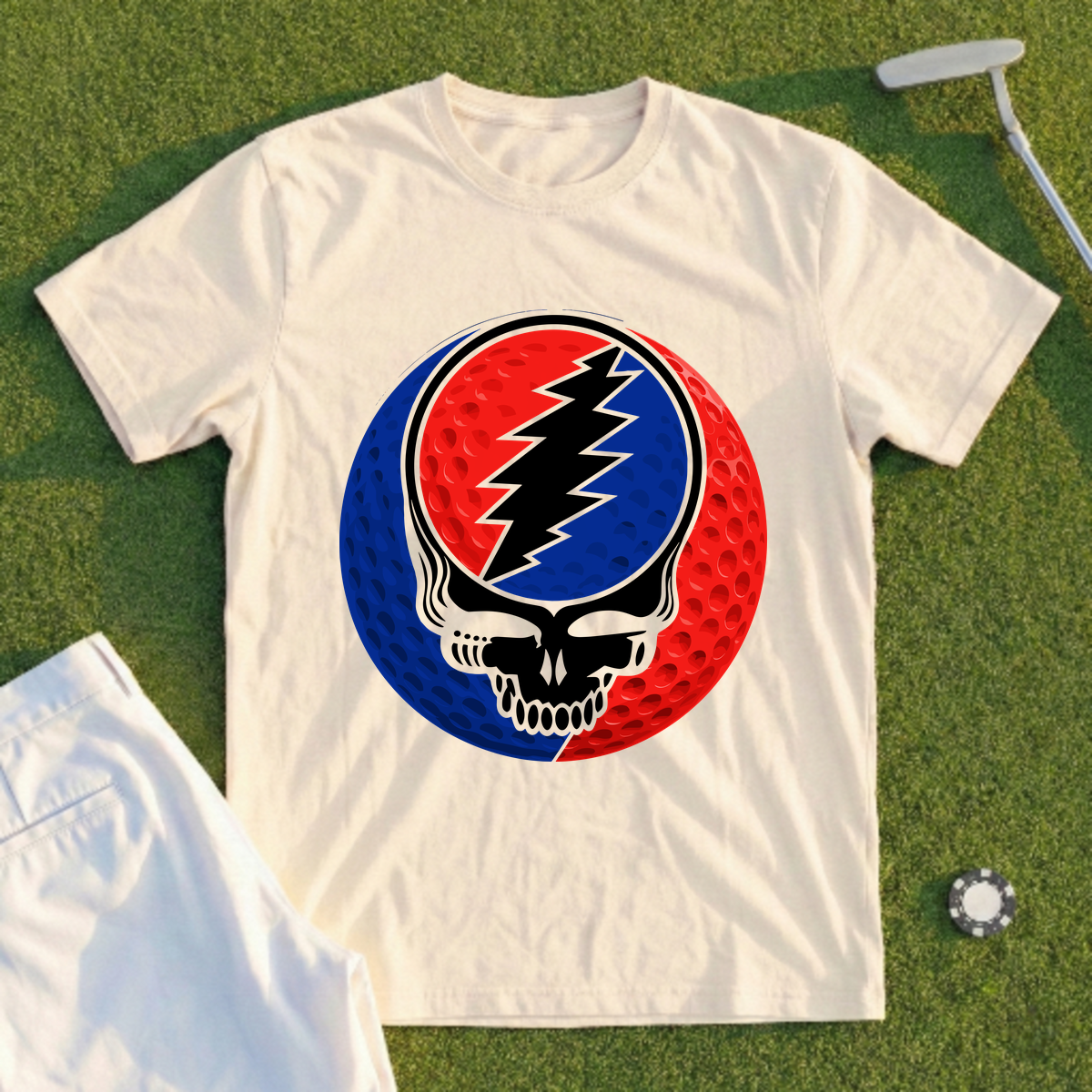 Steal Your Golf Face Tee