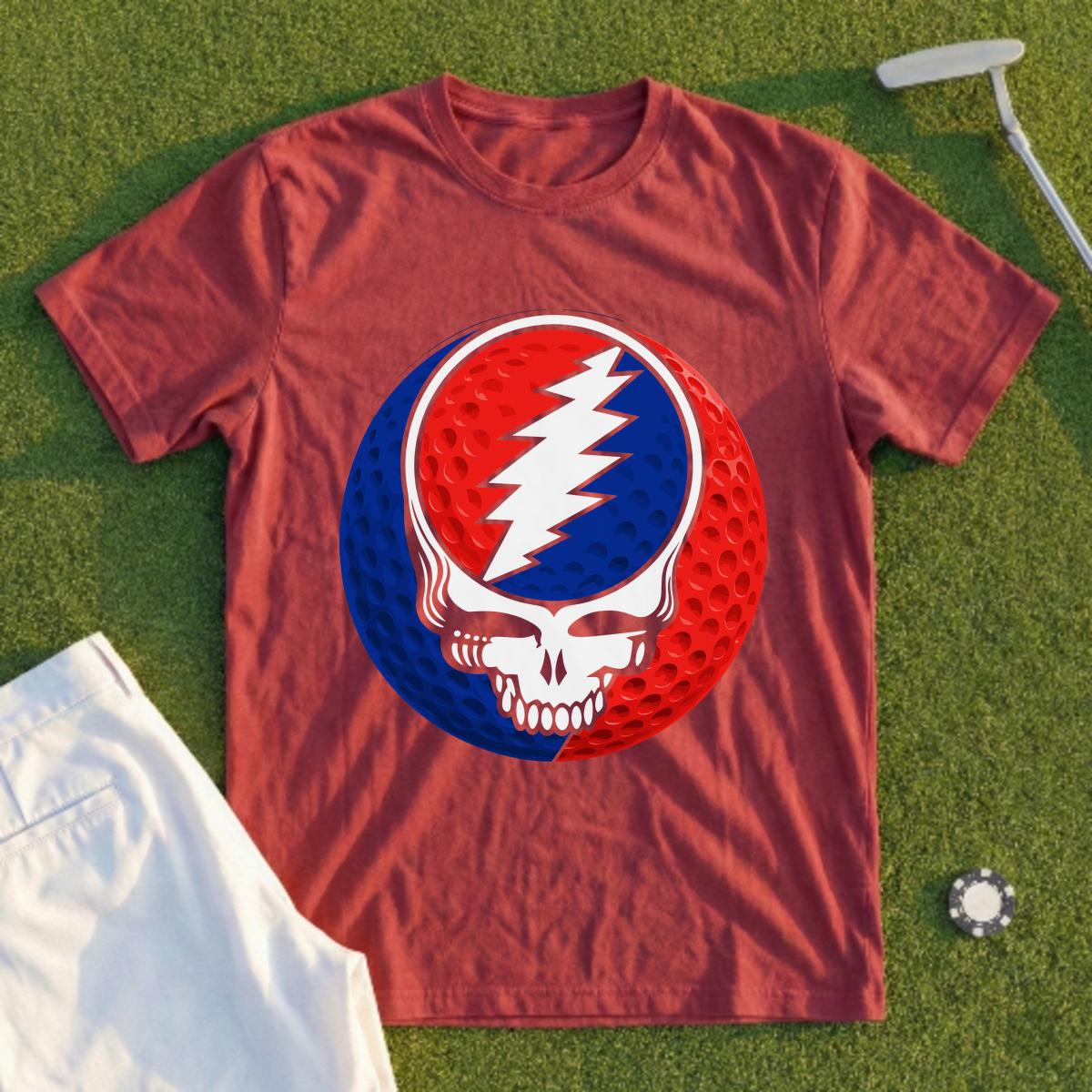 Steal Your Golf Face Tee