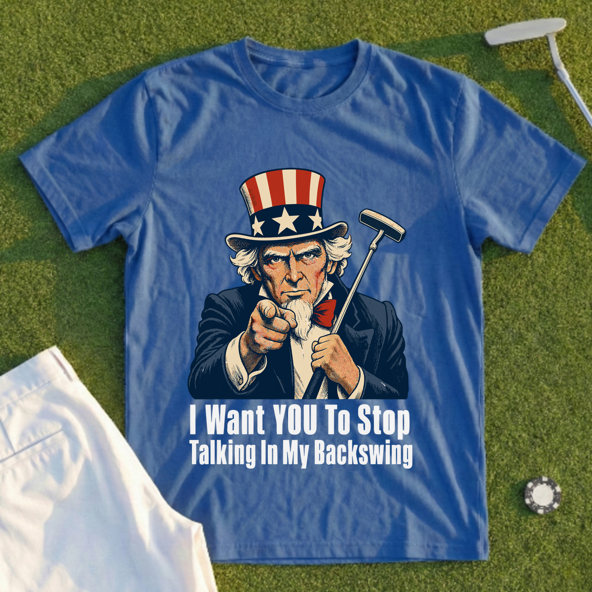 Stop Talking In My Backswing Tee