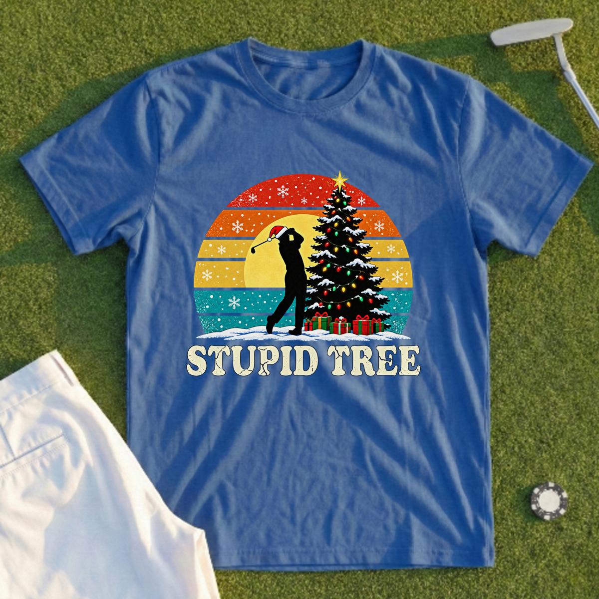 Stupid Tree Christmas Tee