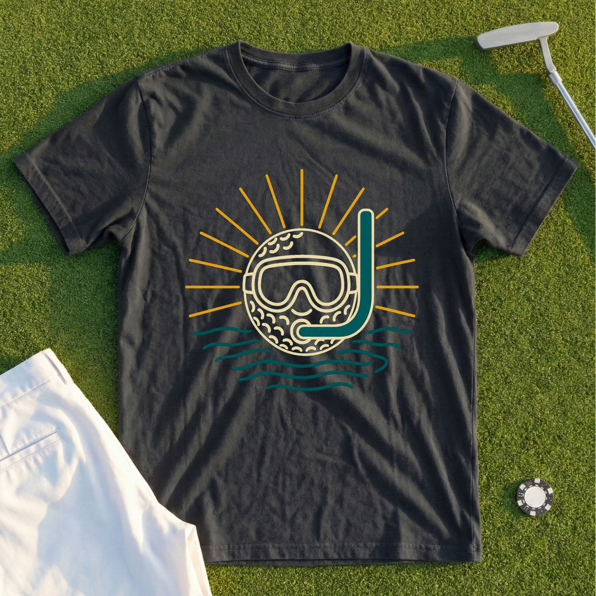 Sunset Scuba Tee