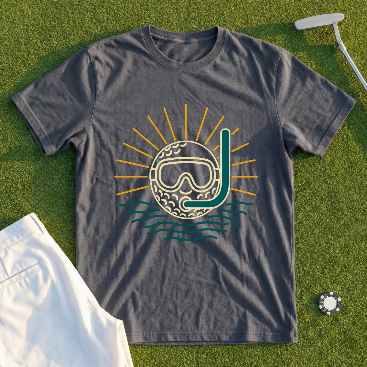 Sunset Scuba Tee