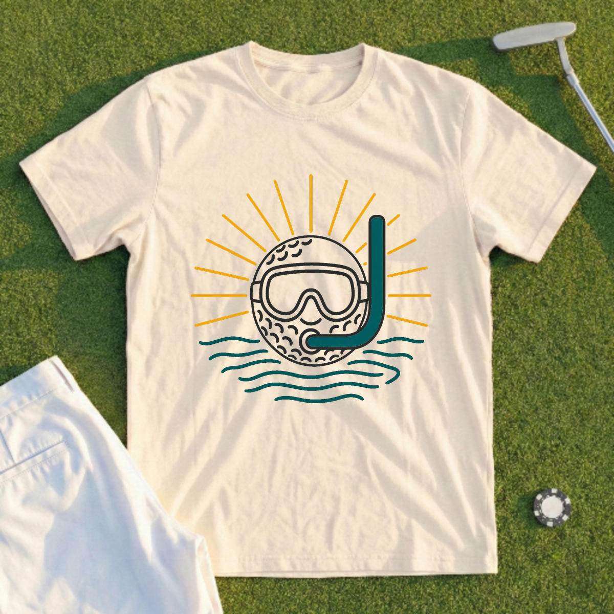 Sunset Scuba Tee