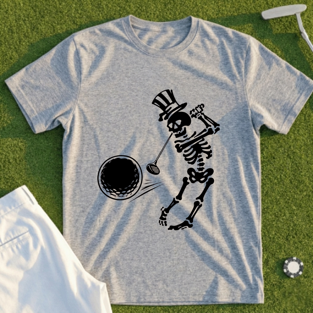 Swing Away Skeleton Tee