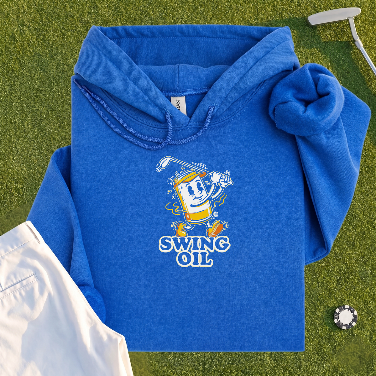 Swing Oil Beer Can Hoodie