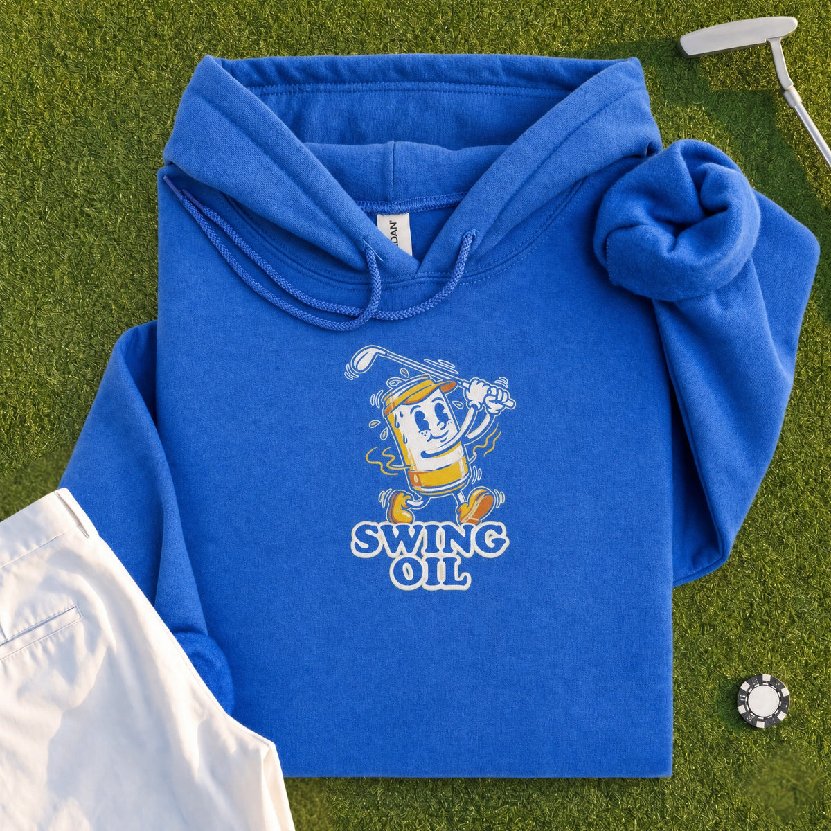 Swing Oil Beer Can Hoodie