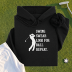 Swing Swear Repeat Hoodie