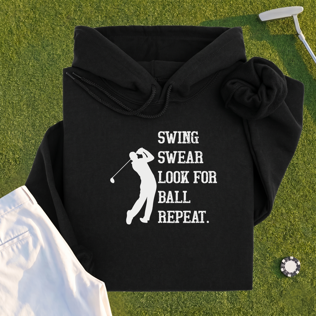 Swing Swear Repeat Hoodie