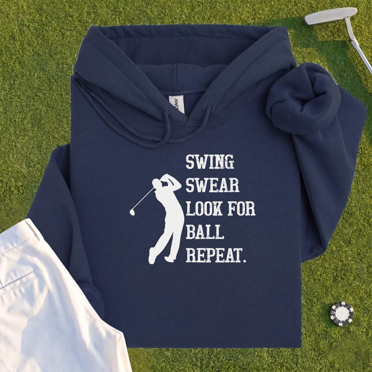 Swing Swear Repeat Hoodie