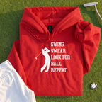 Swing Swear Repeat Hoodie