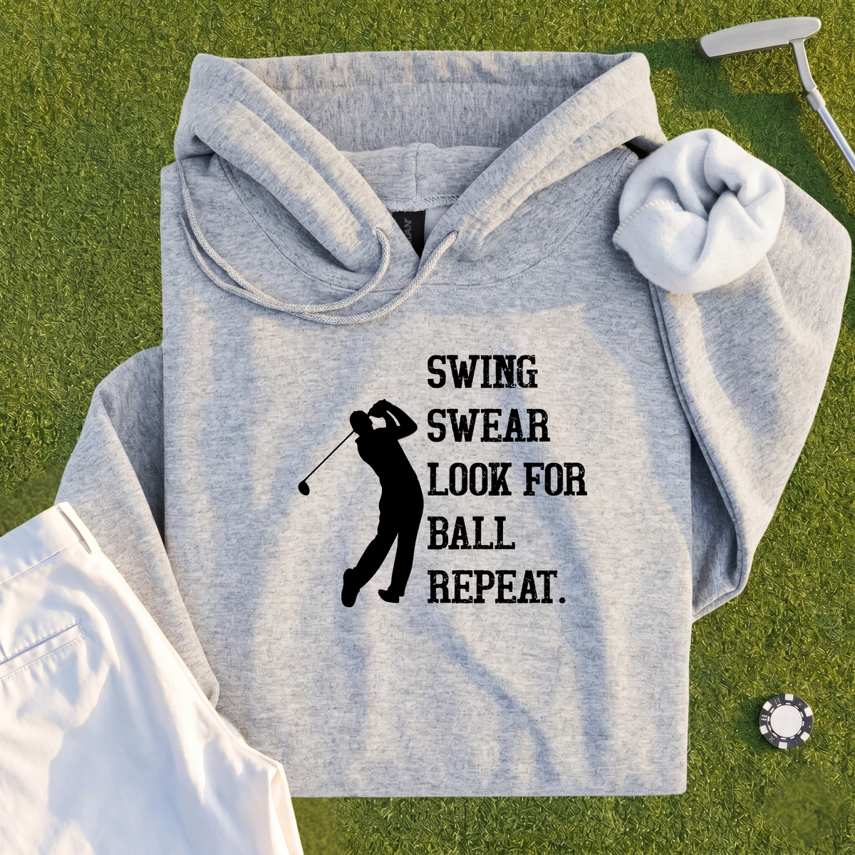Swing Swear Repeat Hoodie