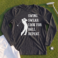 Swing Swear Repeat Long Sleeve Tee