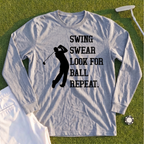 Swing Swear Repeat Long Sleeve Tee