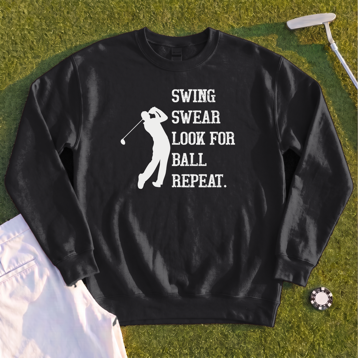 Swing Swear Repeat Sweatshirt
