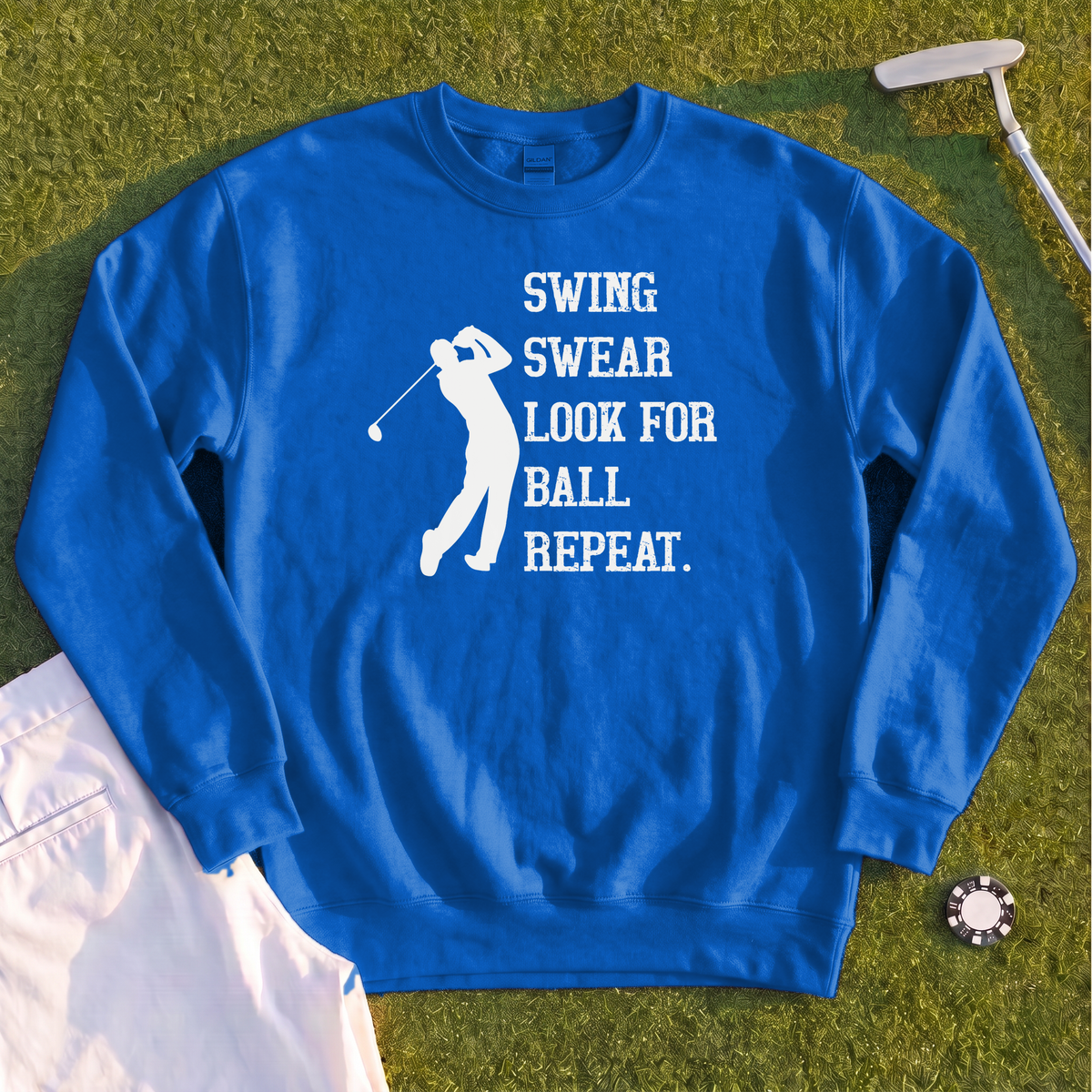 Swing Swear Repeat Sweatshirt