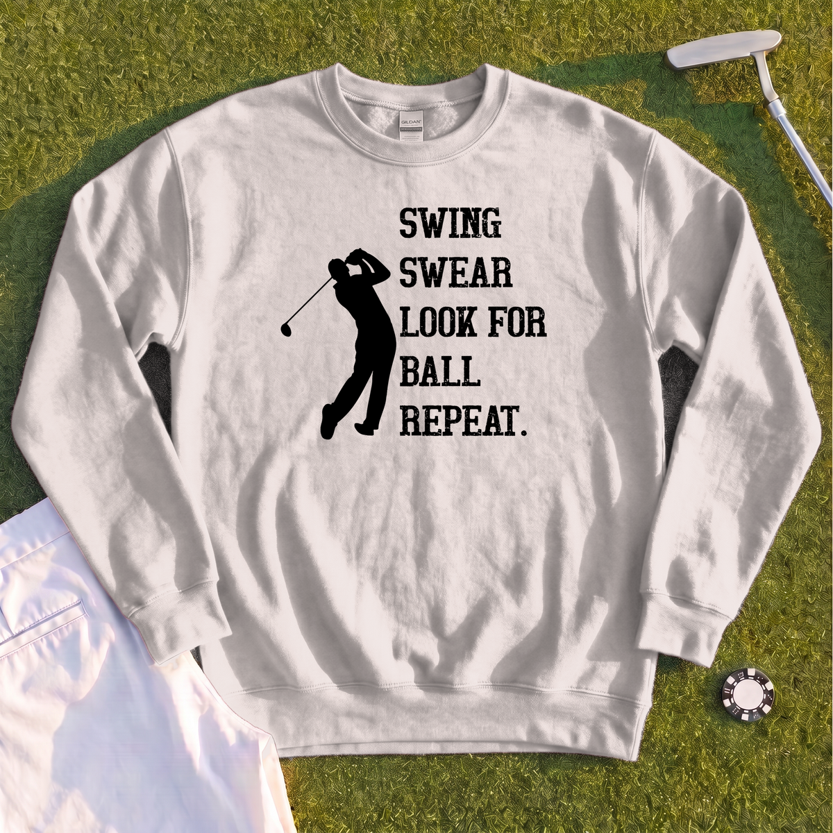 Swing Swear Repeat Sweatshirt