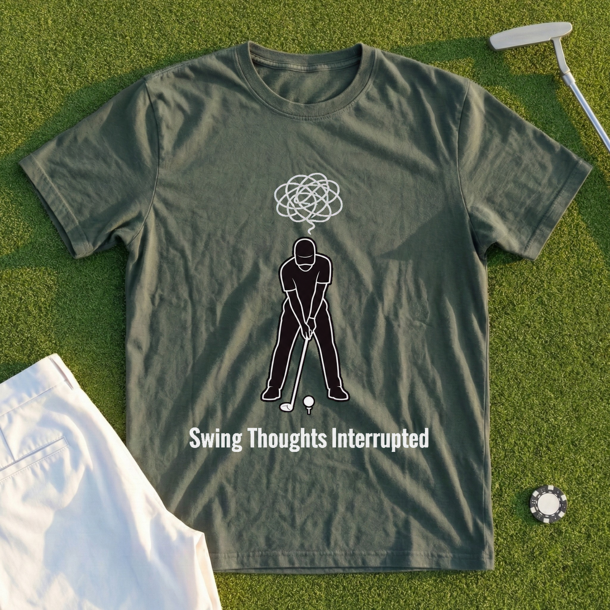 Swing Thoughts Interrupted Tee