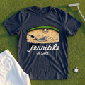 Terrible At Golf Plugged Lie Tee