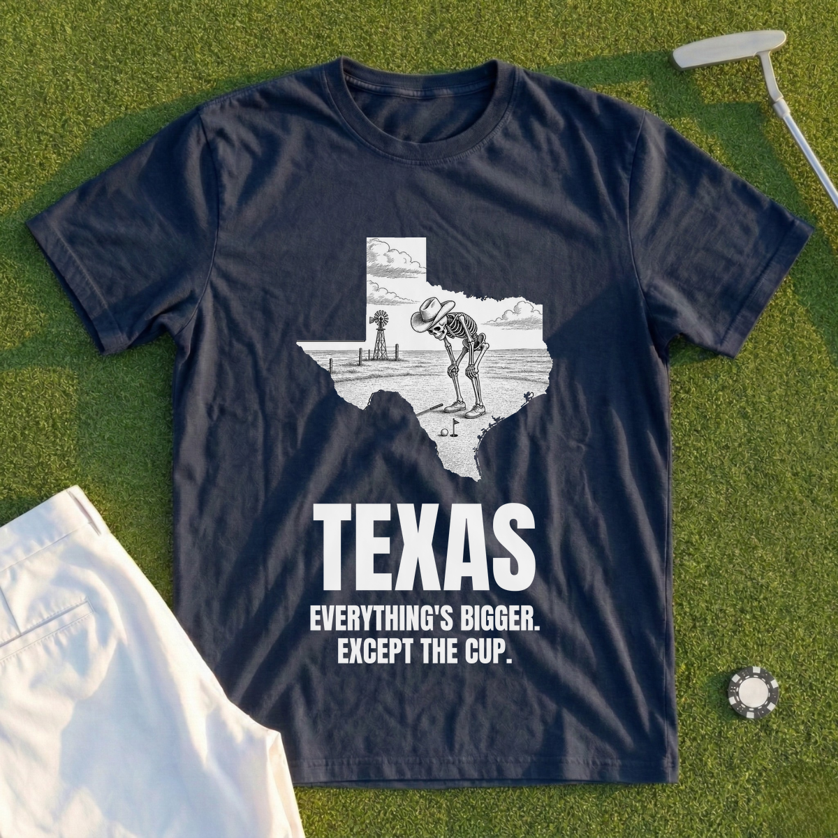 Texas Everything's Bigger Except The Cup Tee