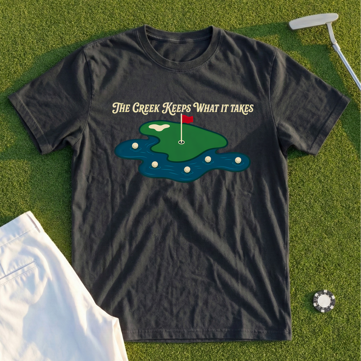The Creek Keeps What It Takes Tee
