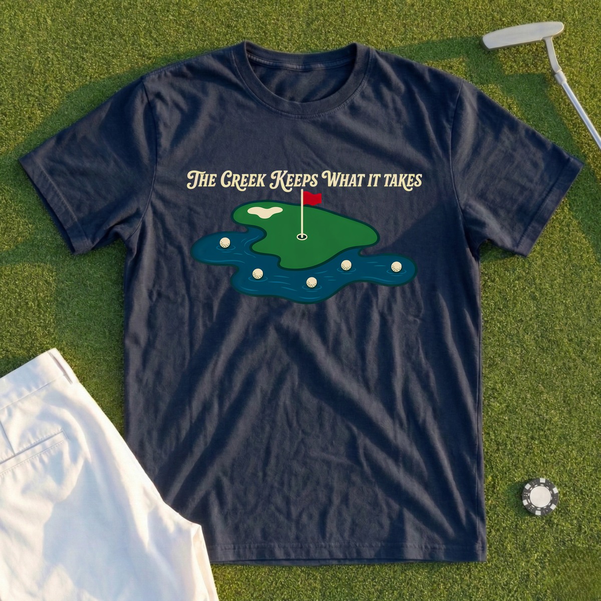 The Creek Keeps What It Takes Tee