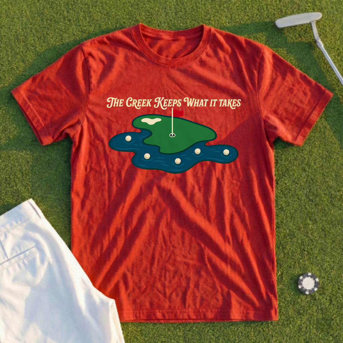 The Creek Keeps What It Takes Tee