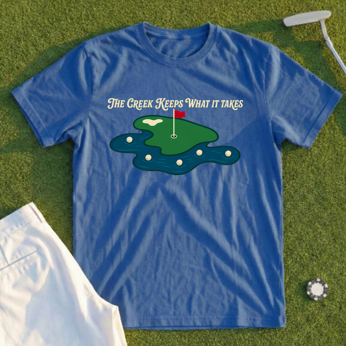 The Creek Keeps What It Takes Tee