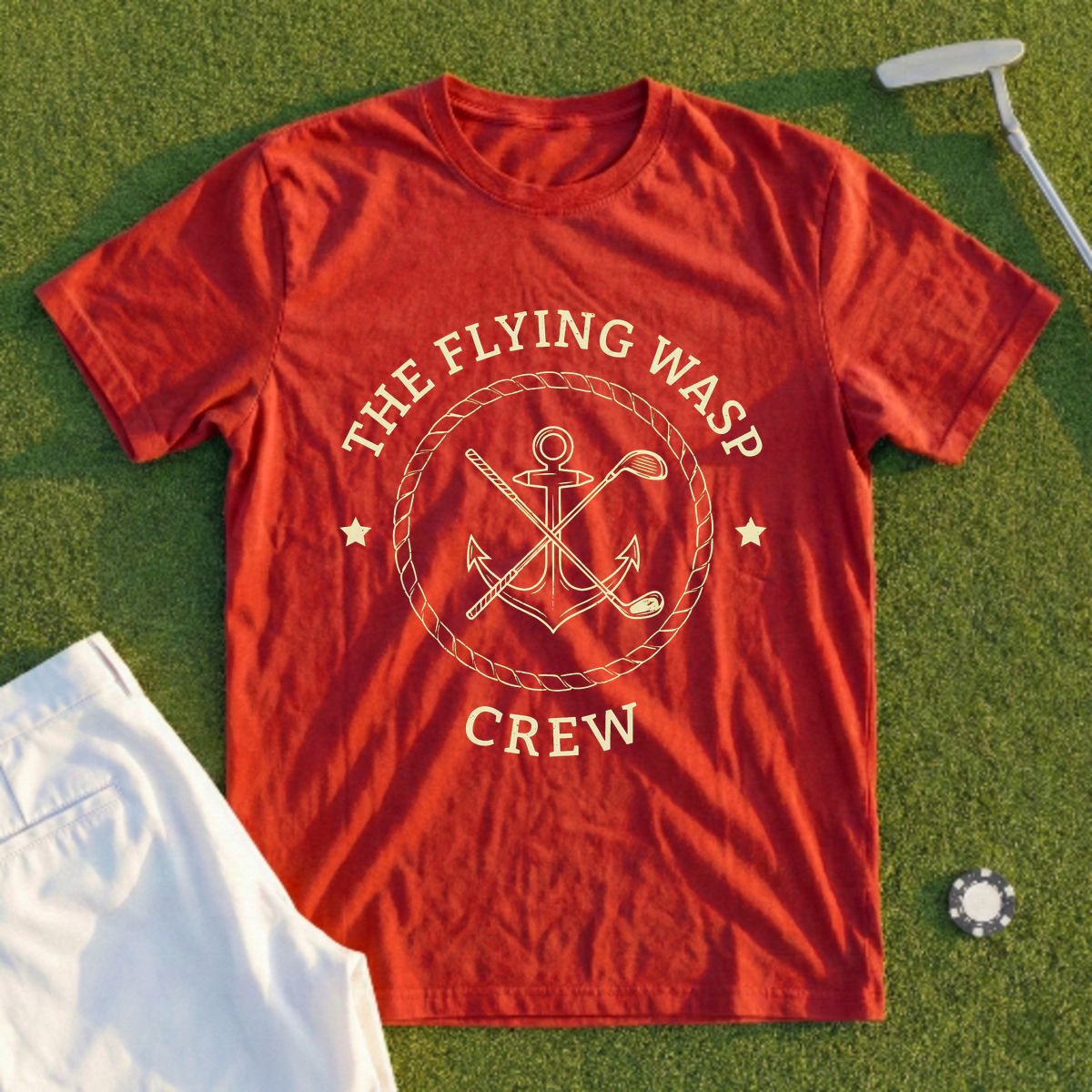 The Flying Wasp Crew Tee