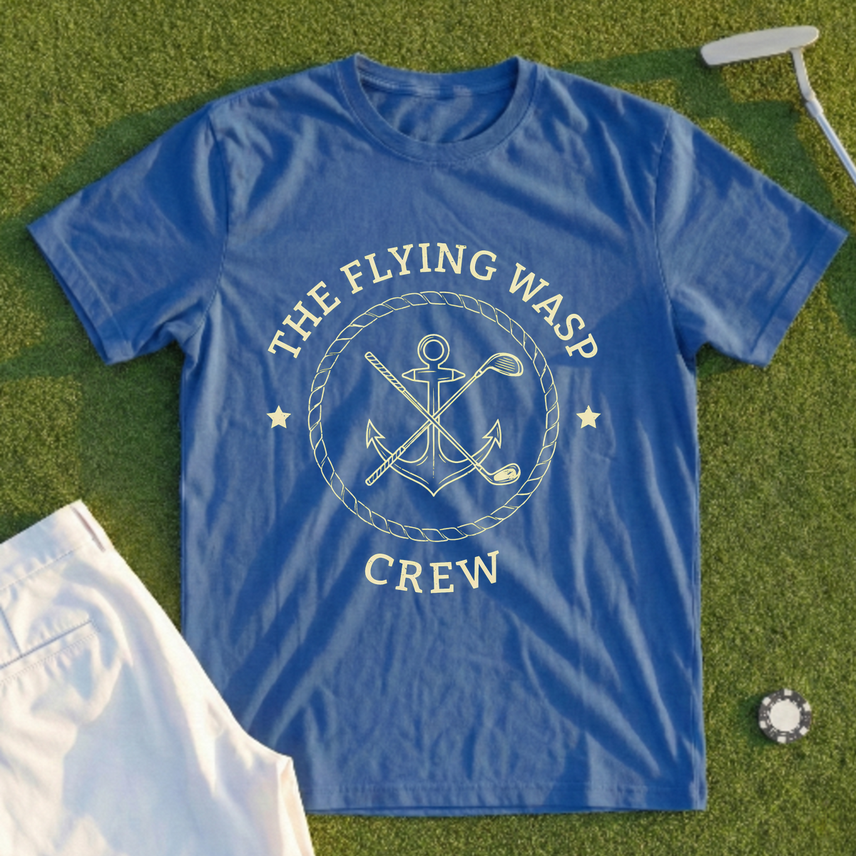 The Flying Wasp Crew Tee